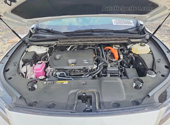 2T2BBMCA8SC100186 2025 LEXUS RX White Widok komory silnika