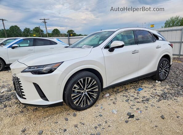 2T2BBMCA8SC100186 2025 LEXUS RX White Przód lewy