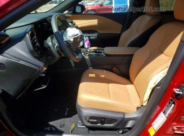 2T2BBMCA9SC079851 2025 LEXUS RX Red Vista interior delantera
