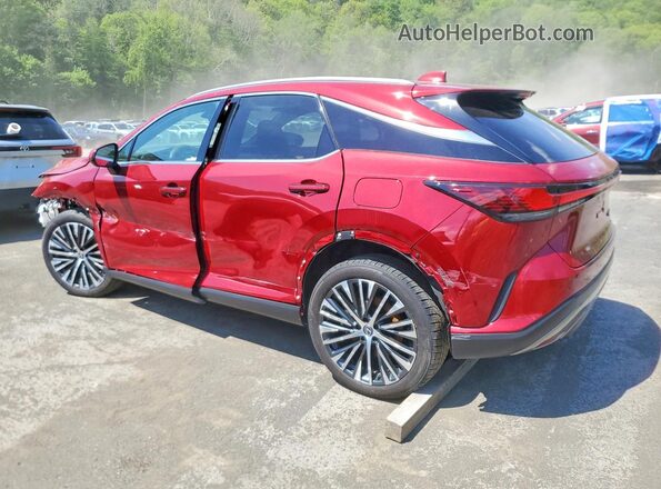 2T2BBMCA9SC079851 2025 LEXUS RX Red Trasero izquierdo