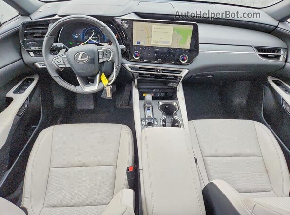 2T2BBMCAXSC079647 2025 LEXUS RX Черный Вид панели приборов