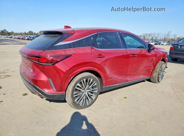 2T2BBMCAXTC109232 2026 LEXUS RX Красный Задняя правая четверть