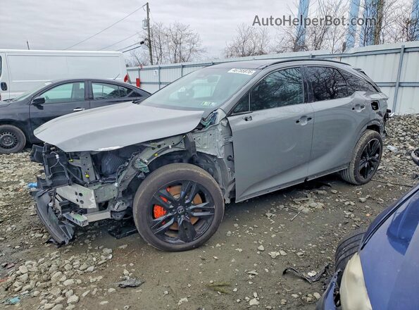 2T2BCMEA2SC021851 2025 LEXUS RX Gray წინა მარცხენა ხედი სამი მეოთხედიდან