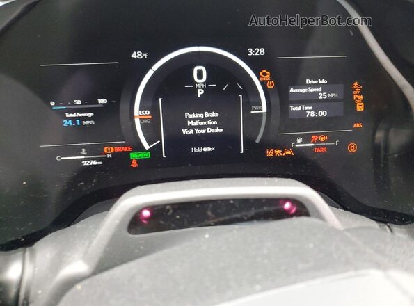 2T2BCMEA2SC021851 2025 LEXUS RX Gray ხელსაწყოთა პანელის ხედი