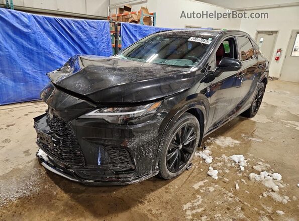 2T2BCMEA6PC009239 2023 LEXUS RX Black წინა მარცხენა ხედი სამი მეოთხედიდან
