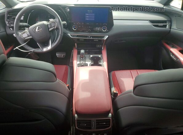 2T2BCMEA6PC009855 2023 LEXUS RX Black Dashboard view