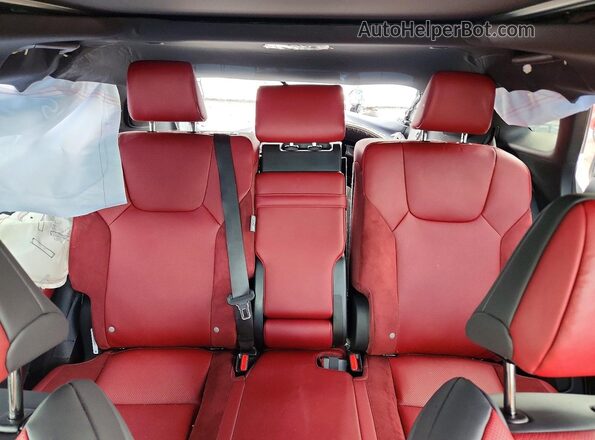 2T2BCMEA6TC023328 2026 LEXUS RX White Widok tylnych siedzeń
