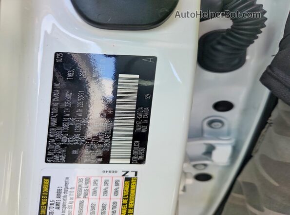 2T2BCMEA6TC023328 2026 LEXUS RX White Widok wnętrza 360 stopni