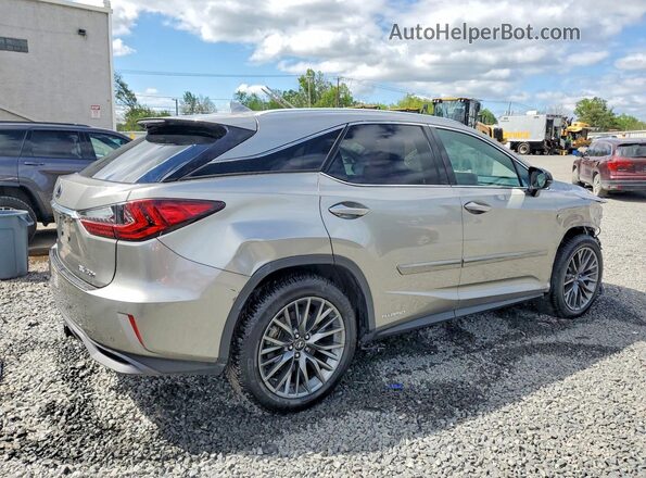 2T2BGMCA1JC028182 2018 LEXUS RX Серый Задняя правая четверть