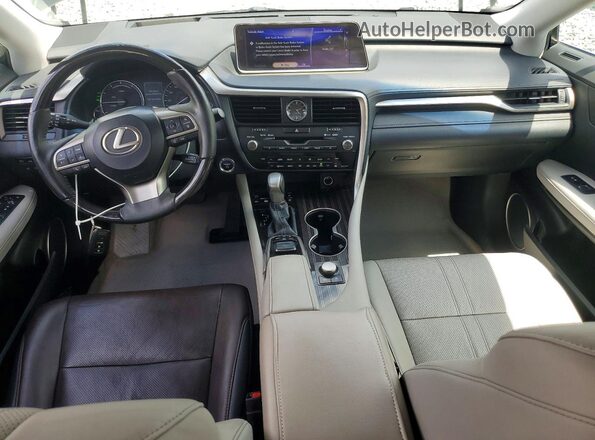 2T2BGMCA5GC005125 2016 LEXUS RX Черный Вид панели приборов
