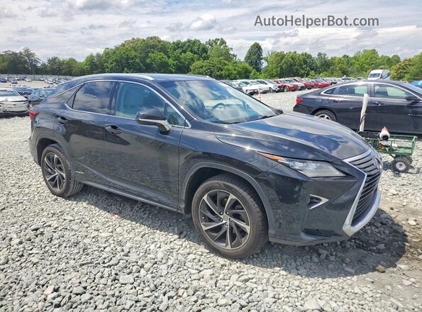 2T2BGMCA5GC005125 2016 LEXUS RX Черный Передняя правая четверть