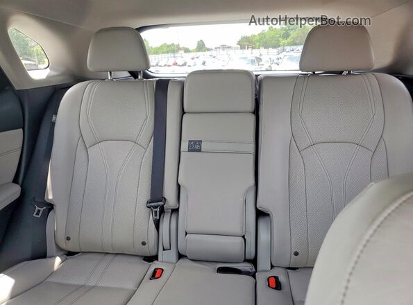 2T2BGMCA5GC005125 2016 LEXUS RX Черный Вид задних сидений