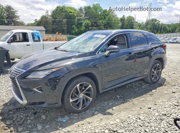 2T2BGMCA5GC005125 2016 LEXUS RX Черный Передняя левая четверть