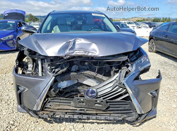 2T2BGMCA5JC023342 2018 LEXUS RX Серый Вид спереди