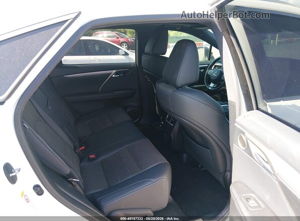 2T2BGMCA6JC022572 2018 LEXUS RX 450H White Vista de la etiqueta del VIN