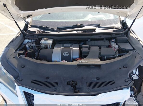 2T2BGMCA6JC022572 2018 LEXUS RX 450H White Vista trasera
