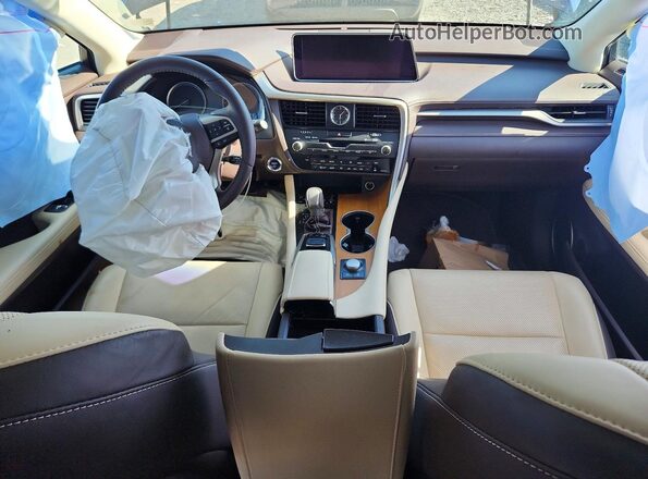 2T2BGMCA6KC034724 2019 LEXUS RX Черный Вид панели приборов