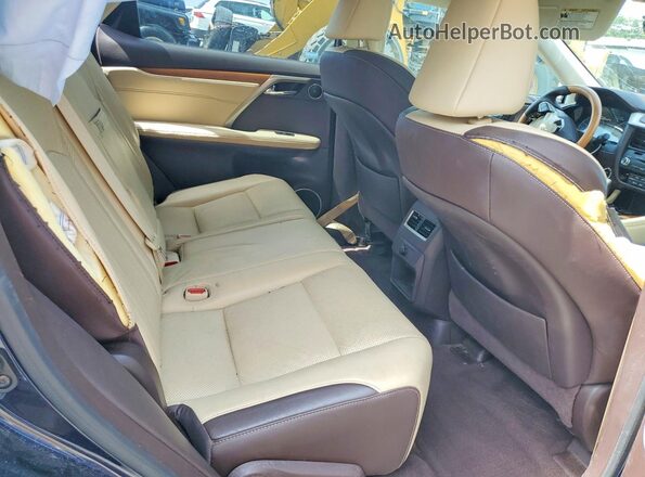 2T2BGMCA7GC006101 2016 LEXUS RX Синий Вид задней части салона