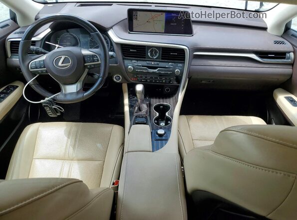 2T2BGMCA8HC015746 2017 LEXUS RX Серый Вид панели приборов