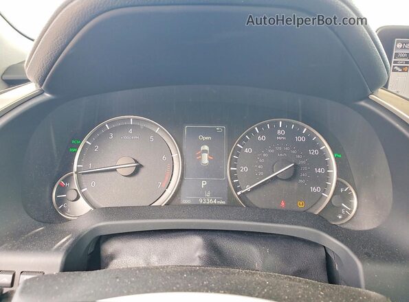 2T2BZMCA0GC013353 2016 LEXUS RX Серый Вид щитка приборов