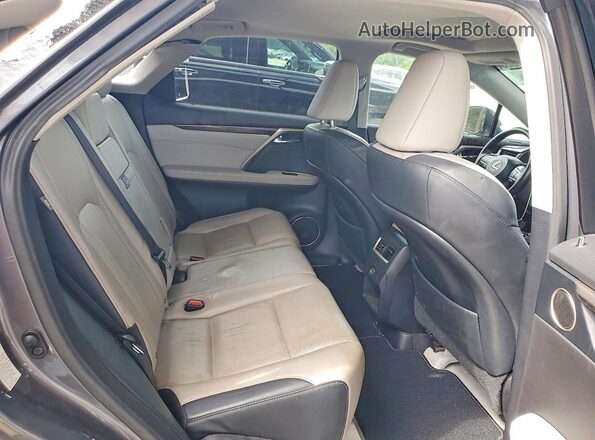 2T2BZMCA0GC013353 2016 LEXUS RX Серый Вид задних сидений