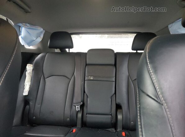 2T2BZMCA0GC016348 2016 LEXUS RX Silver Vista de los asientos traseros