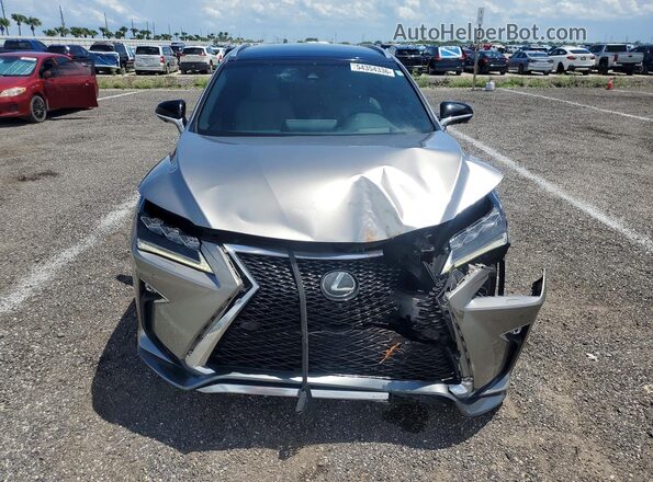 2T2BZMCA0HC064823 2017 LEXUS RX Золотой Вид спереди