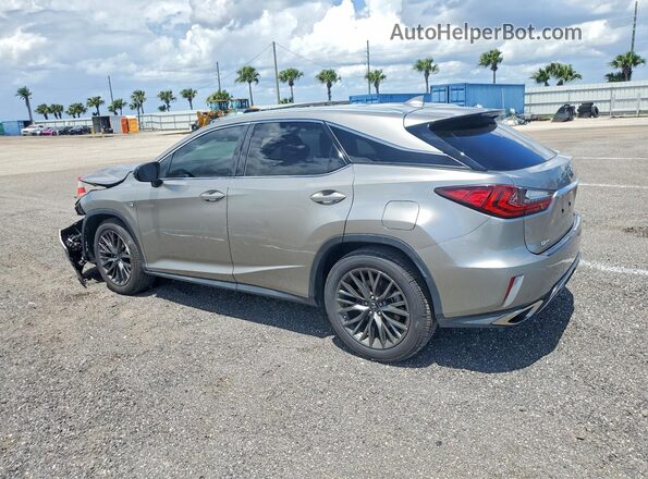 2T2BZMCA0HC064823 2017 LEXUS RX Золотой Задняя левая четверть