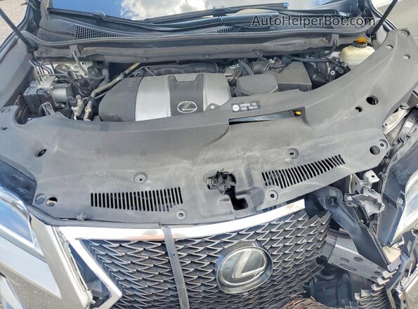 2T2BZMCA0HC064823 2017 LEXUS RX Золотой Вид подкапотного пространства