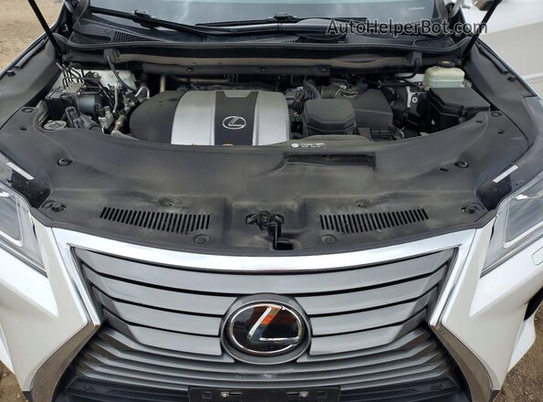2T2BZMCA0JC144807 2018 LEXUS RX White Vista del compartimento del motor