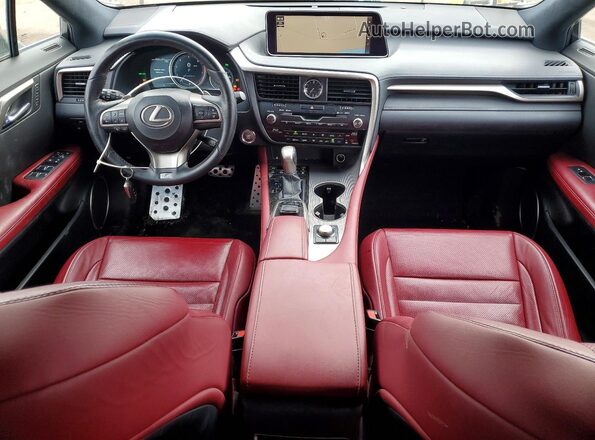 2T2BZMCA1GC025317 2016 LEXUS RX White Vista del salpicadero