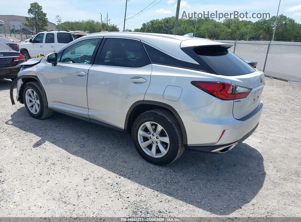 2T2BZMCA1GC049570 2016 LEXUS RX 350 Серебряный Задняя левая четверть