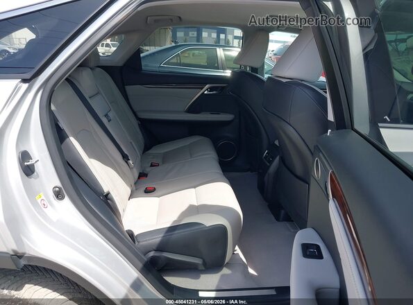 2T2BZMCA1GC049570 2016 LEXUS RX 350 Серебряный Вид наклейки с VIN-кодом