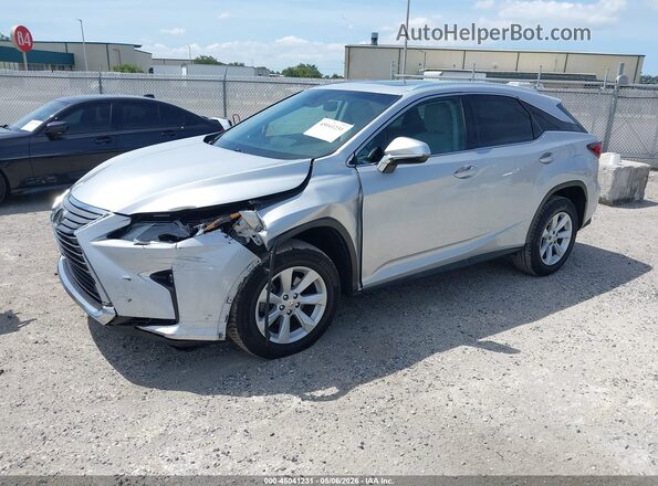 2T2BZMCA1GC049570 2016 LEXUS RX 350 Серебряный Передняя левая четверть