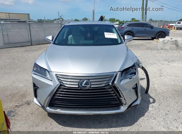 2T2BZMCA1GC049570 2016 LEXUS RX 350 Серебряный Вид задней части салона