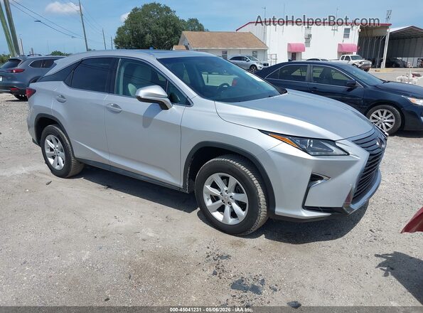 2T2BZMCA1GC049570 2016 LEXUS RX 350 Серебряный Передняя правая четверть