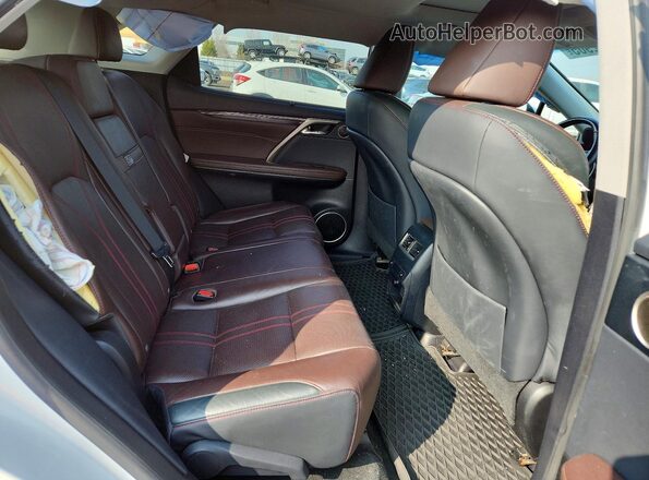 2T2BZMCA1KC198666 2019 LEXUS RX Белый Вид задней части салона