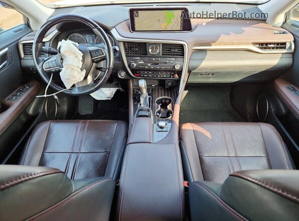 2T2BZMCA1KC198666 2019 LEXUS RX Белый Вид панели приборов