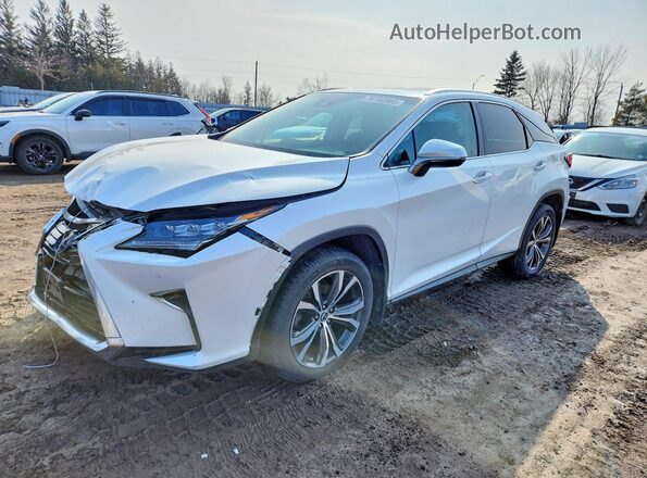 2T2BZMCA1KC198666 2019 LEXUS RX Белый Передняя левая четверть