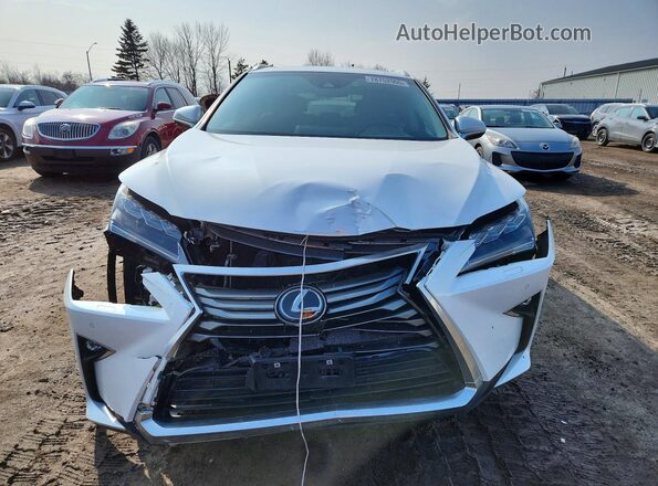 2T2BZMCA1KC198666 2019 LEXUS RX Белый Вид спереди