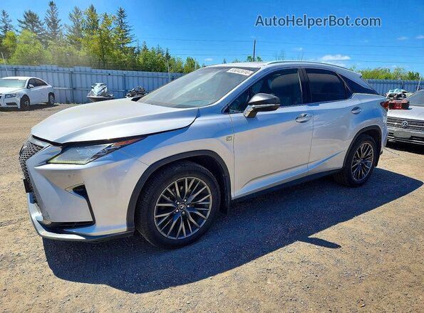 2T2BZMCA2GC024855 2016 LEXUS RX Silver წინა მარცხენა ხედი სამი მეოთხედიდან