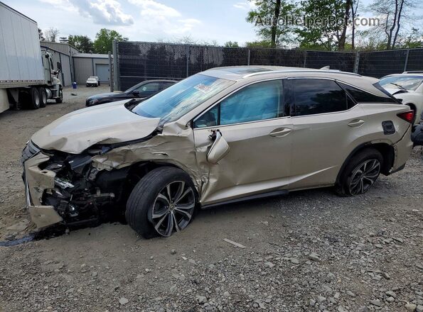 2T2BZMCA2HC127338 2017 LEXUS RX Бежевый Передняя левая четверть