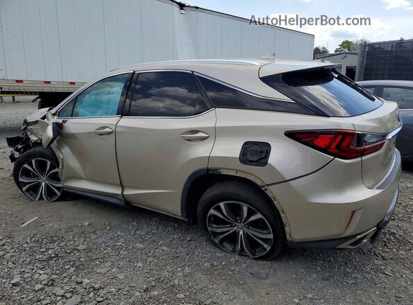 2T2BZMCA2HC127338 2017 LEXUS RX Бежевый Задняя левая четверть