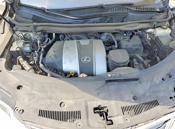 2T2BZMCA2HC127338 2017 LEXUS RX Бежевый Вид подкапотного пространства