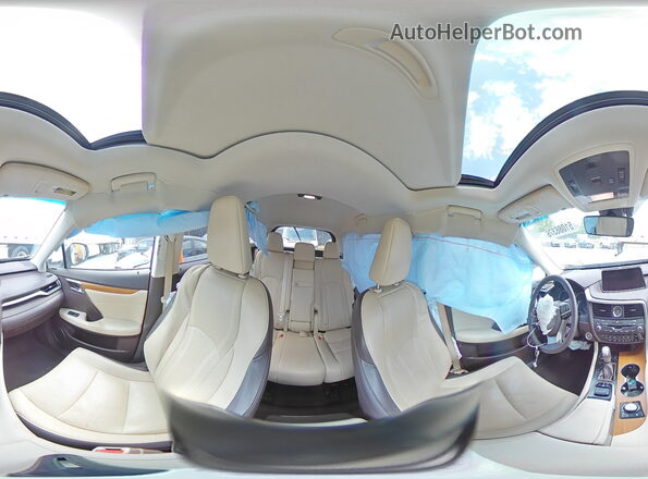 2T2BZMCA2HC127338 2017 LEXUS RX Бежевый Панорамный вид салона 360°