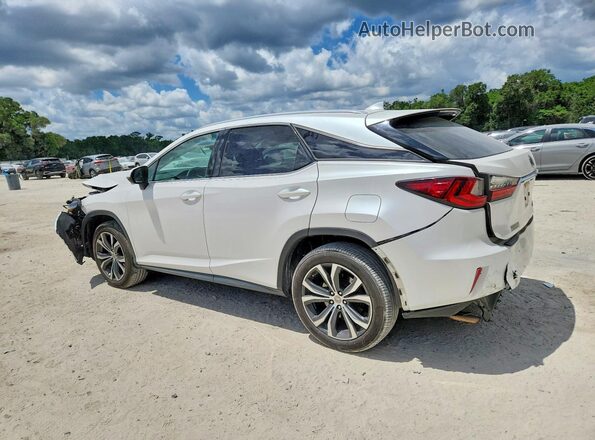 2T2BZMCA2HC130059 2017 LEXUS RX White Trasero izquierdo