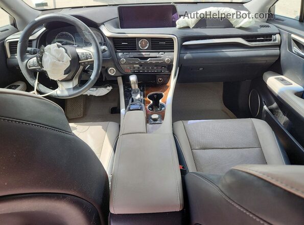 2T2BZMCA2HC130059 2017 LEXUS RX White Vista del salpicadero