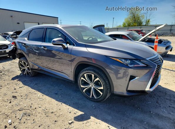 2T2BZMCA2JC151709 2018 LEXUS RX Серебряный Передняя правая четверть