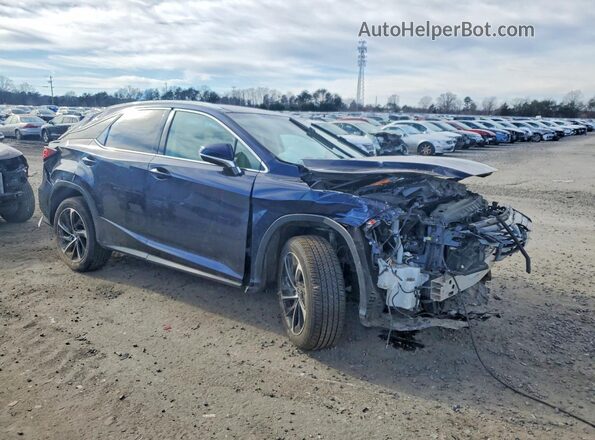 2T2BZMCA2JC153489 2018 LEXUS RX Синий Передняя правая четверть