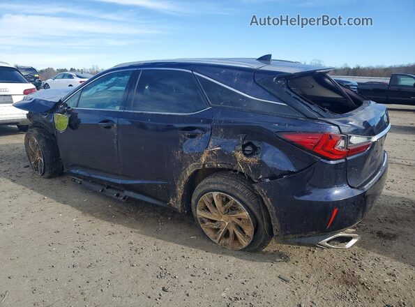 2T2BZMCA2JC153489 2018 LEXUS RX Синий Задняя левая четверть